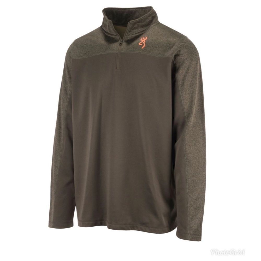 Browning Men's Milo 1/4 Zip Fleece Pullover Shirt
